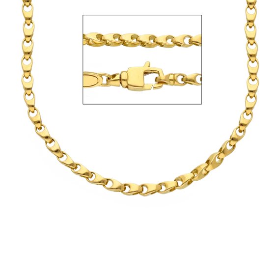 Collana Gioielleria Dossena  in Oro MBR275GG60 - MBR275GG60